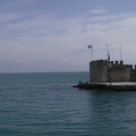 Η είσοδος στο λιμάνι της Ναυπάκτου, πηγή βικιπαιδεία