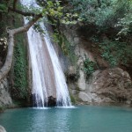 Waterfall in river Neda, source wikipedia